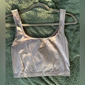 Free People Intimately Ballet Pink Crop Tank Top